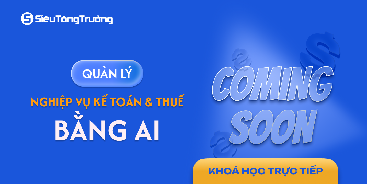 Quản lý nghiệp vụ kế toán & thuế bằng AI