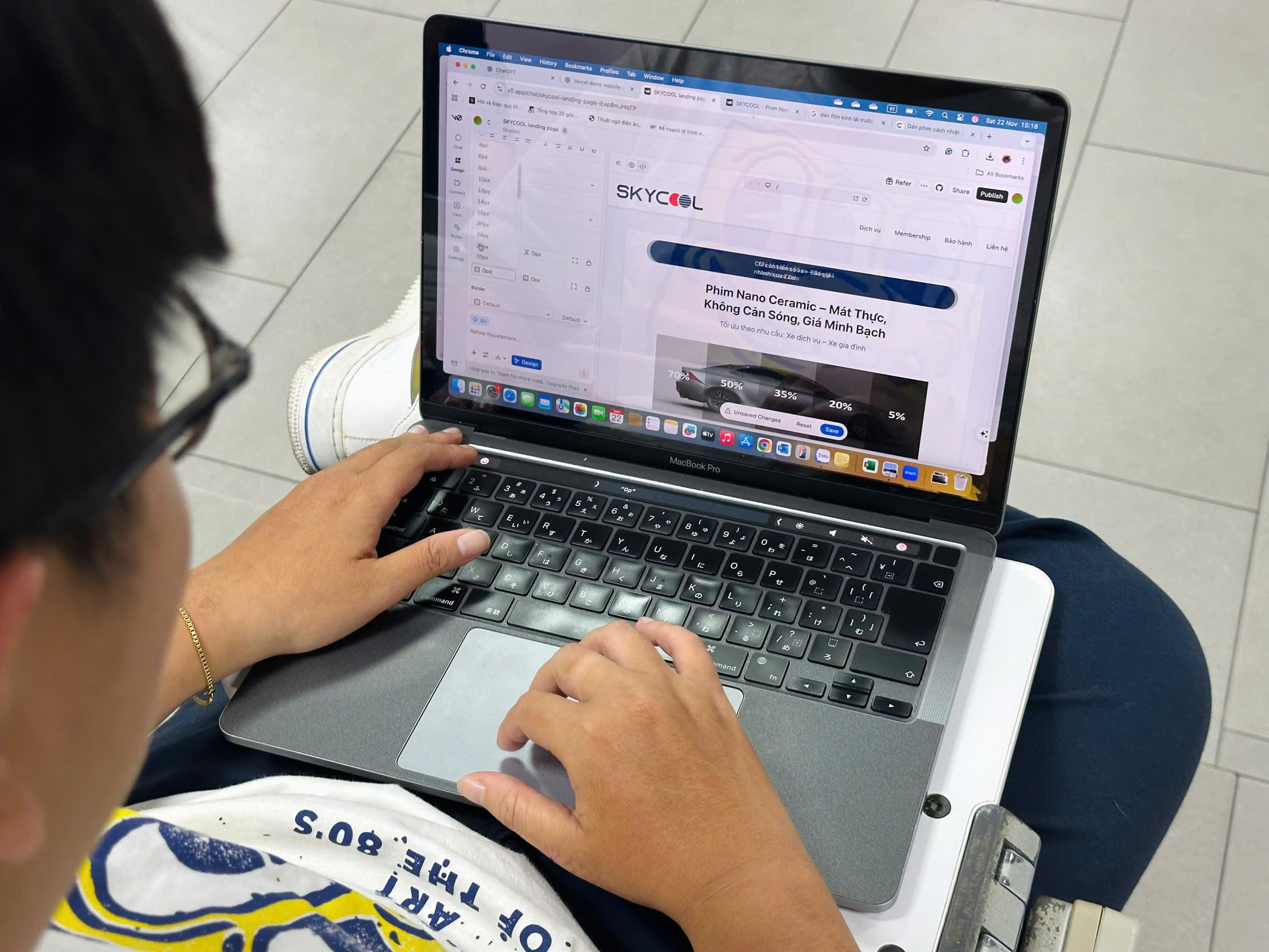 Landing Page học viên #8